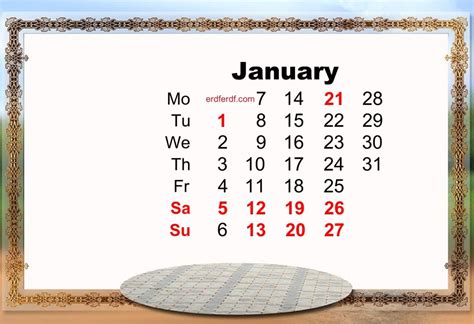 January 2019 Calendar Template | Calendar template, Blank calendar template, 2019 calendar