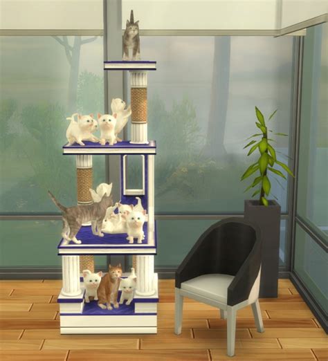 Pet Stories Reward Cat Condo By Biguglyhag At Simsworkshop Sims 4 Updates