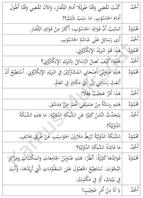 Teks arab dan terjemahan pujian subuh subhanallag allahil adzim, subhanallah wabihamdihi teks tarhim arab file pdf yang banyak dicari pada bulan suci ramadhan. Percakapan Bahasa Arab tentang Internet dan Artinya ...