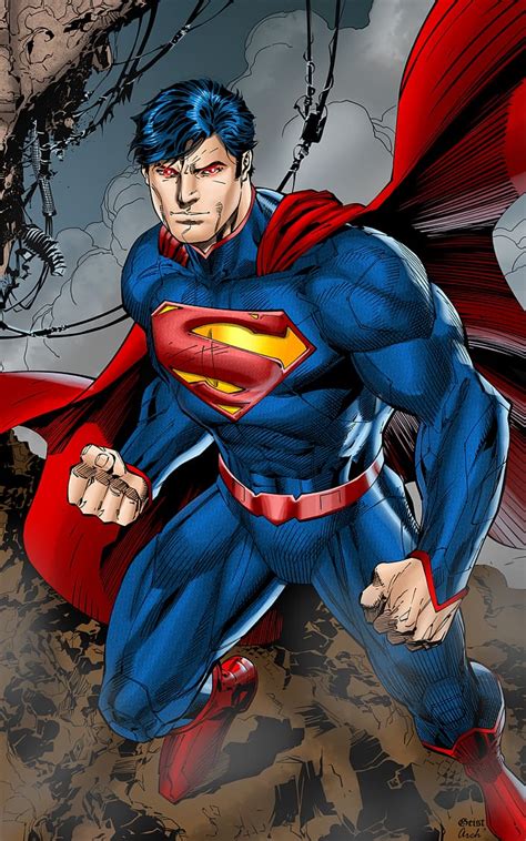 Jim Lee Superman Man Of Steel The New 52 Justice League