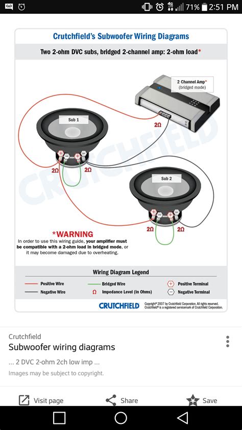 2x 2ohm dvc 400wrms subs in separate sealed enclosures. Dual 2 Ohm Sub Wiring | Electrical Wiring