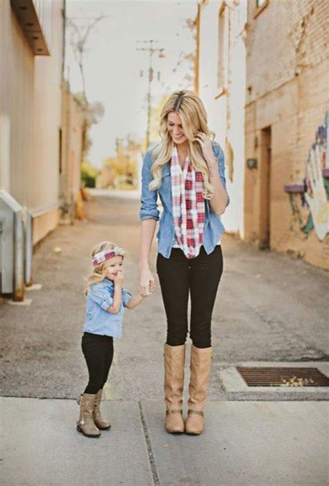 Mommy Daughter Photo Shoot Ideas Mother Daughter Outfits