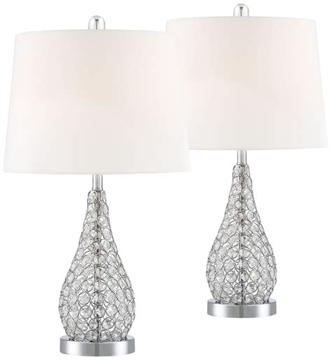 Buy 360 Lighting Modern Accent Table Lamps Set Of 2 With Hotel Style