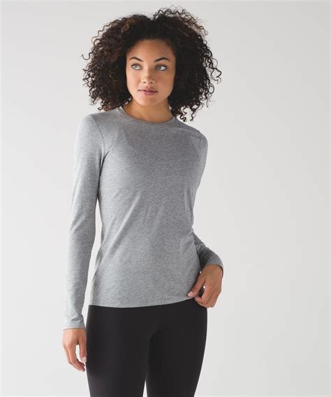 Lululemon makes technical athletic clothes for yoga, running, working out, and most other sweaty pursuits. Lululemon Kitsilano Long Sleeve - Heathered Medium Grey ...