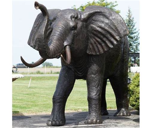 Elephant Garden Statue Animal Sculptures Elephant Garden Statue