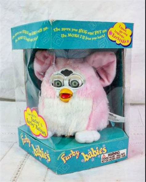 Original 1999 Tiger Electronics Furby Babies Pink Blue White Etsy