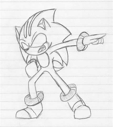 Darkspine Sonic - Free Colouring Pages