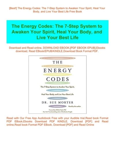 Best The Energy Codes The 7 Step System To Awaken Your Spirit Heal
