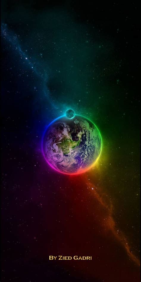 Rainbow Earth Wallpapers Top Free Rainbow Earth Backgrounds