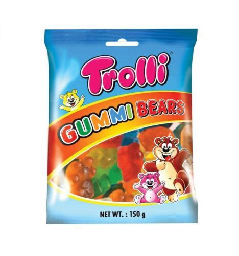 Trolli Gummi Bears 150g X 10 4003084881592 Ebay
