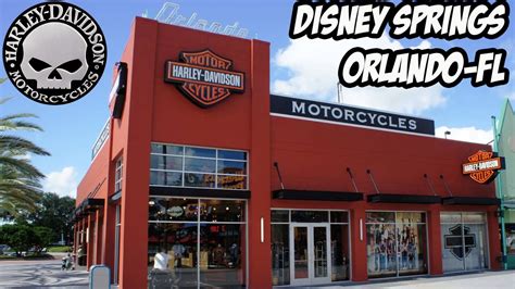 We live in midland but decided to drive to big spring to look at their selection. Harley Davidson em Disney Springs - Orlando - YouTube