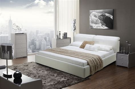 Modern designer furniture in any size or configuration. Graceful Leather Modern Platform Bed San Jose California ...