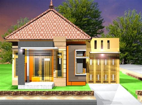 Pagar bambu jangan mengira kalau pagar yang baik itu selalu terbuat dari stainless. Desain Rumah Minimalis 1 Lantai Sederhana dengan Batu Alam ...