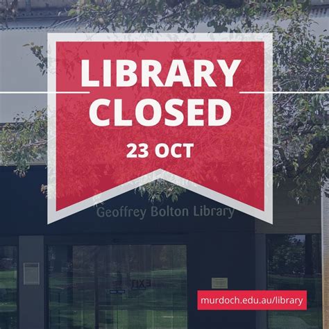 Library Announcements Help And Support At Murdoch University