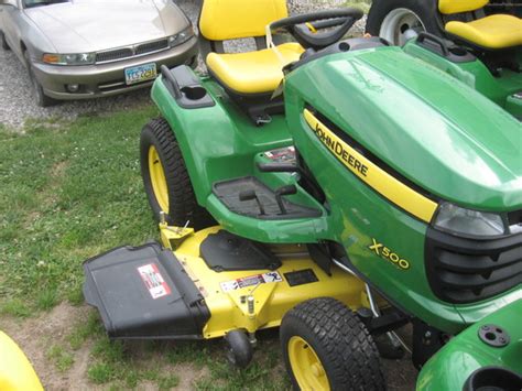 2012 John Deere X500 48 Deck Lawn And Garden And Commercial Mowing John