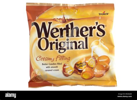 Bag Of Werthers Original Butter Candies Stock Photo Alamy