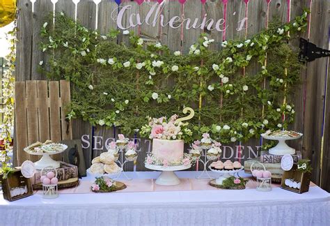 the secret garden birthday party ideas photo 1 of 18 catch my party
