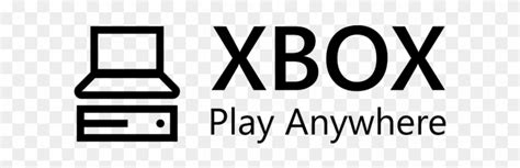 Xbox Play Anywhere Logo Clipart 514290 Pikpng