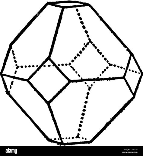 La Muestra Octaedro En Combinación Con El Cubo Un Octaedro Es Un