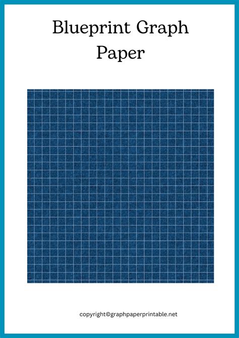 Blueprint Graph Paper Printable Templates In Pdf