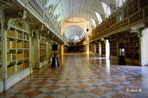 Biblioteca Do Convento De Mafra Em Outra Paisagem