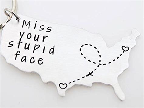 Moving in together gifts for girlfriend. State Keychain Long Distance Gift Moving Away gift Going ...