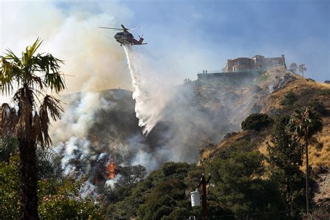 Brush Fire That Forced Evacuations In Burbank Is Mostly Contained