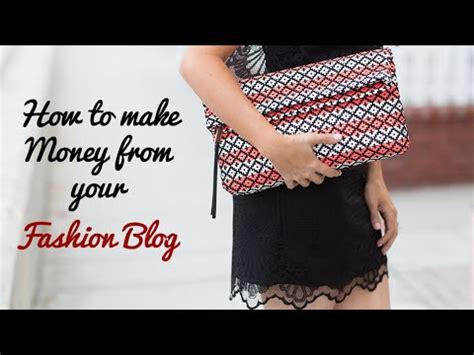 A blog allows you to transform your passion into profit. How to Make Money from Your Fashion Blog - YouTube