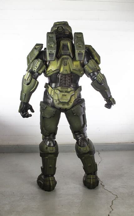 Halo Master Chief Life Size 3d Printed Statue Case Study Whiteclouds