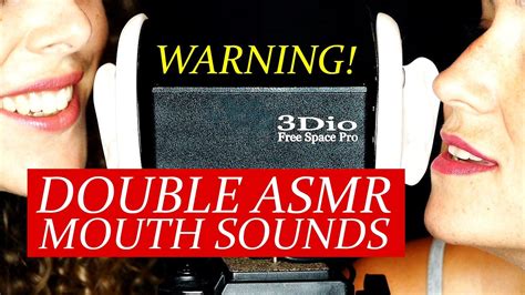 double asmr wet mouth sounds binaural ear to ear w whisper 20 minutes asmr mouth sound