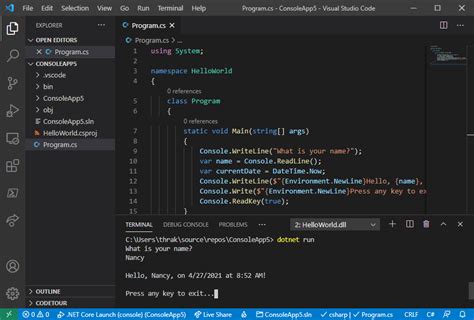How To Run Code In Visual Studio Code Terminal Naauni