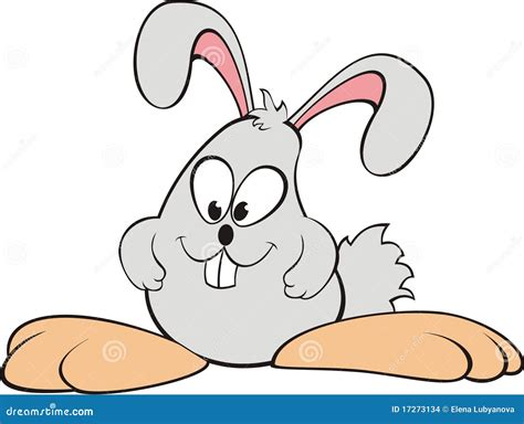 Crazy Rabbit Stock Vector Illustration Of Cute Little 17273134
