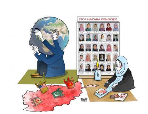 Stop Hazara Genocide Cartoon Movement