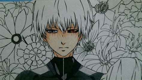 Can you guess the anime from one of it's character's eyes? Tutorial on how to draw the saddest moment in Tokyo Ghoul | Anime Amino