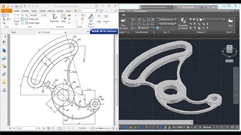How To Export 2d Drawing From 3d Autocad 2d Autocad Practice Drawings