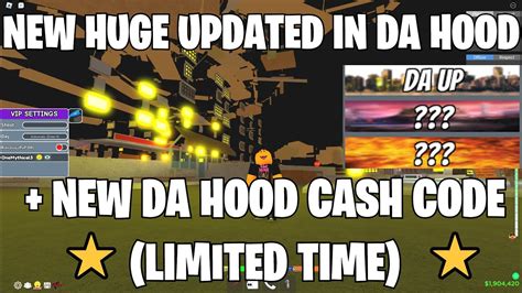 🌟da Hoods New Huge Update Daup New Exclusive Code 🌟 Youtube