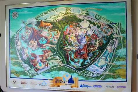 This early access package comes with unlimited entry into the currently in development park and surrounding areas such as tokyo disneysea and the. Tokyo Disneyland Resort Map | Taken on May 5, 2013 at Ikspia… | Flickr