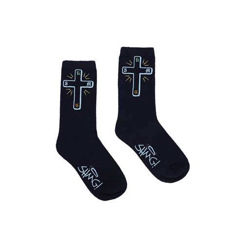 So Help Me God Cross Socks 2 Chainz Official Store