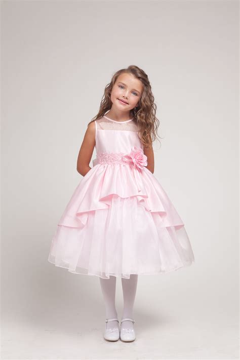 Pink Flower Girl Dresses