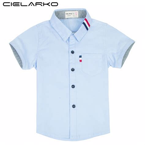 Buy Cielarko Summer Children Boys Shirt Kids Cotton