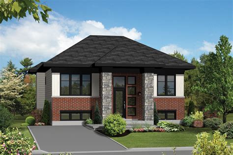 Contemporary Style House Plan 2 Beds 1 Baths 900 Sqft