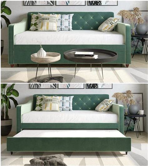 Novogratz bright pop twin metal daybed and trundle. Nine daybeds that are brilliant solutions for small spaces ...