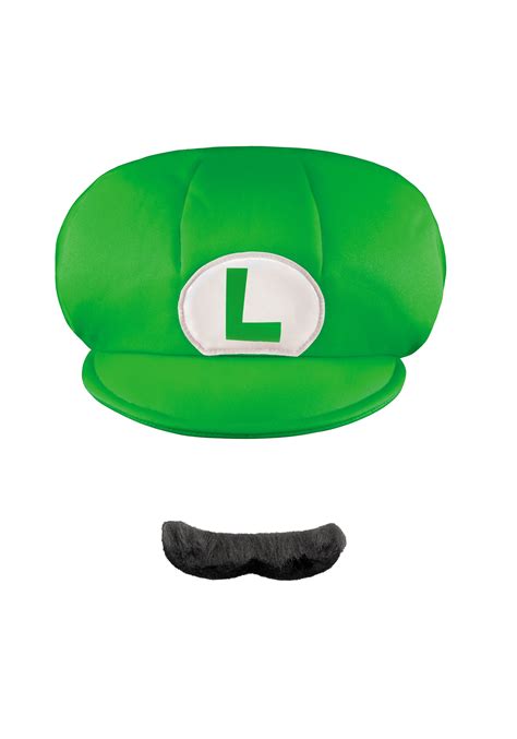 Handsome luigi without a mustache 15 player public game completed on october 30th, 2017 450 0 11 hrs. Luigi Child Hat and Mustache