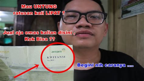 Atau tidak memiliki akun ebay sendiri ? Cara menjual Emas di Galeri ANTAM ! kok bisa ? gimana ...