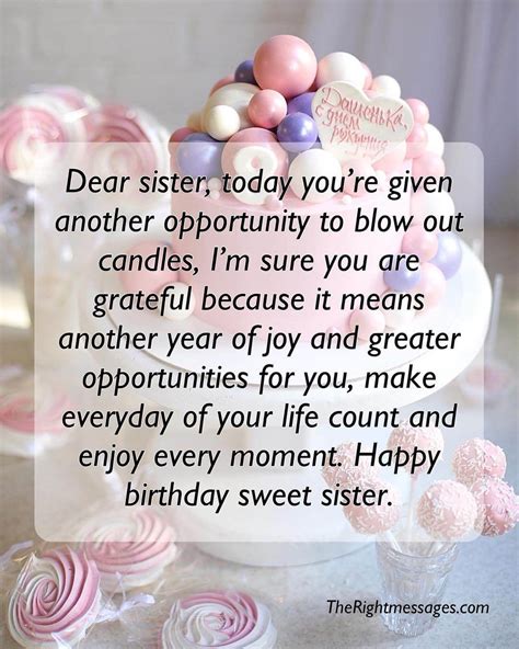 Happy Birthday Messages Wishes And Quotes For Sister Life Trends