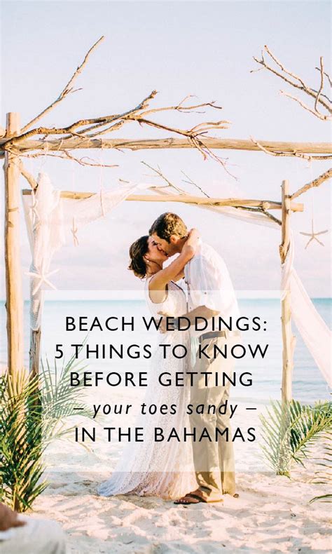 bahamas beach wedding 5 things to know before you go chic bahamas weddings