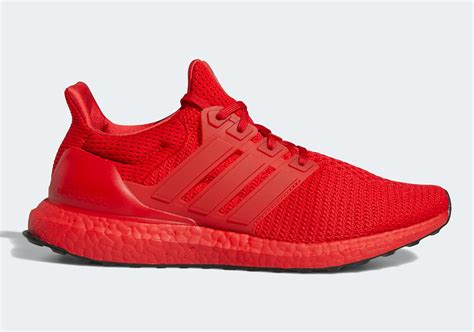 adidas Introduces A New Ultra Boost Knit Pattern With All-Red Release ...
