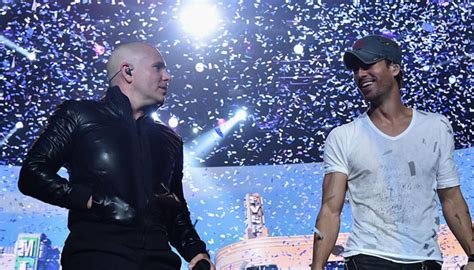 Pitbull Ricky Martin And Enrique Iglesias Come Together For Trilogy Tour