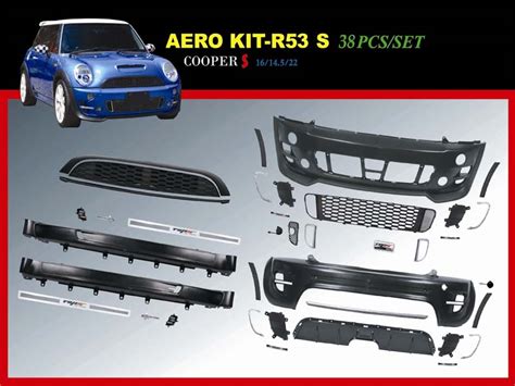 Aero Kit R53 S 38pcxset En Rstyle Racing