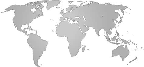 Download World Map Clipart Grey World Enewetak Atoll World Map Png